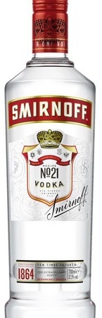 Bild von Smirnoff Vodka Red Label 0